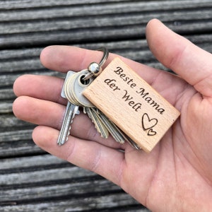 Keychain with personalized engraving