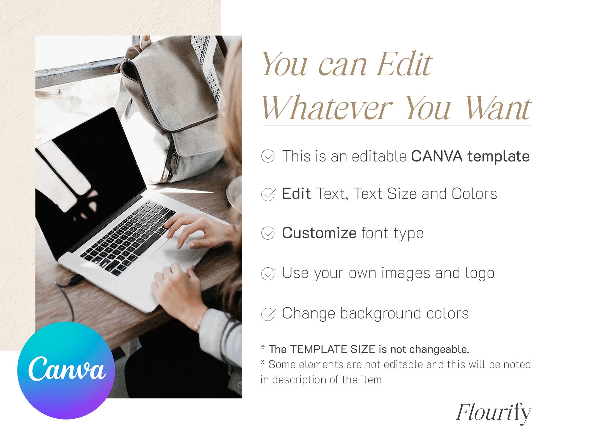 Box Shipping Label Template Canva Order Packaging Sticker Etsy