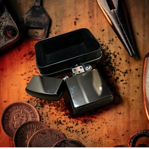 Personalized Shine Black Engraved Lighter - custom lighter, engraved lighter, groomsmen gift, bachelor bachelorette party favor gift