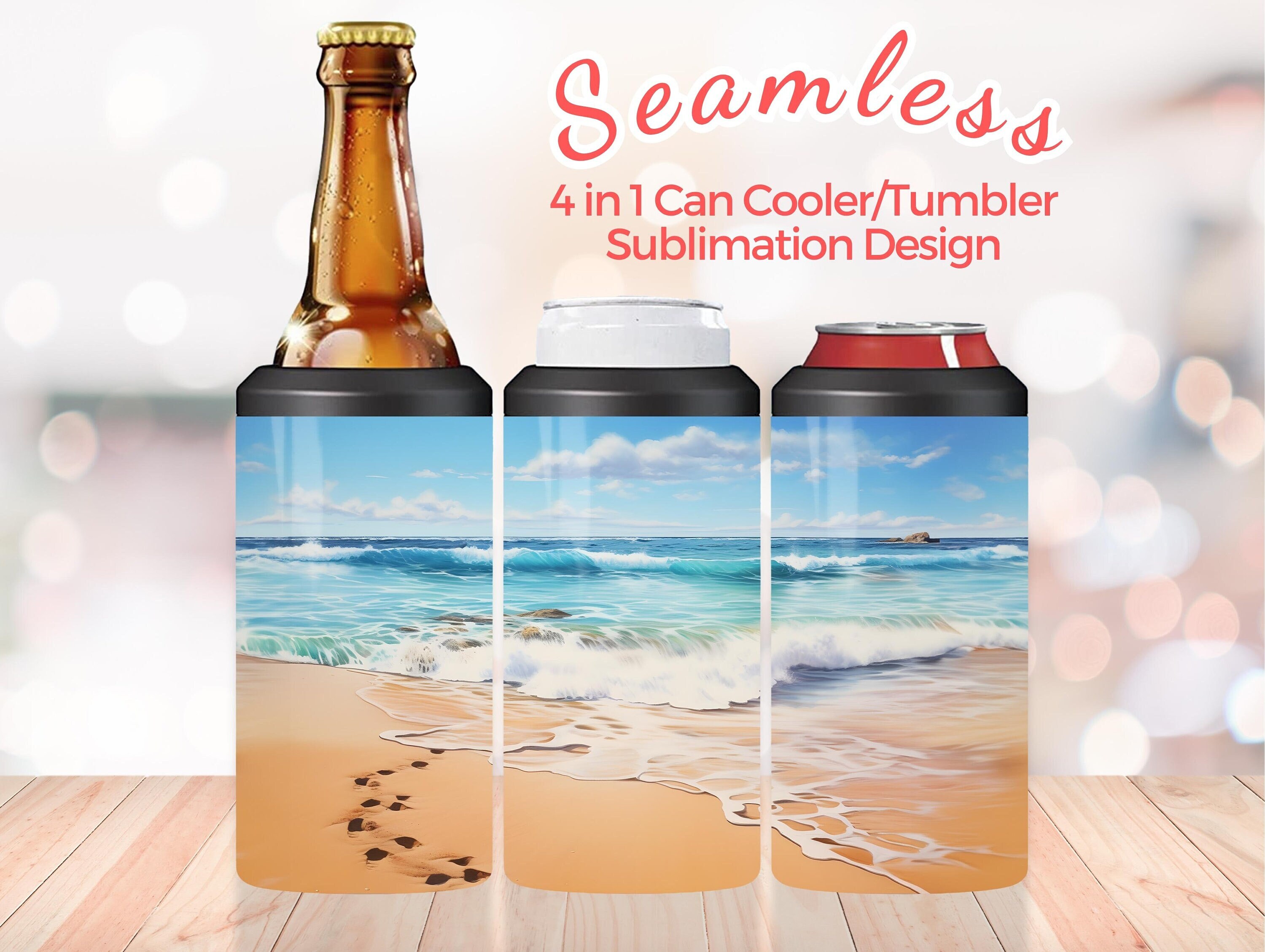 Yuxung 12 Pack Sublimation Skinny Can Cooler 12 Oz White Christmas Can  Holder Blanks Insulated Stainless Steel Can Cooler Sublimation Drink  Tumbler Holder with Brush and Coaster for Beer Drink Gifts - Yahoo Shopping