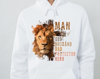 Man of God Design PNG, Christian Dad png, Dad Shirt PNG, Bible Verse Gift for Dad png, Father's Day T-shirt sublimation Png Instant Download
