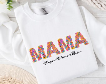 Floral Mama PNG, Retro Floral Mama PNG, Mother's Day gift Png, Gift for mom png, Mom Life Digital, Floral Mother's day T-shirt Design