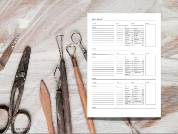 Pottery Tool Guide List - Pottery Crafters