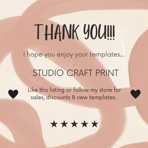 Peut inclure: Merci ! J'esp&egrave;re que vous appr&eacute;cierez vos mod&egrave;les. STUDIO CRAFT PRINT. Aimez cette annonce ou suivez mon magasin pour les ventes, les r&eacute;ductions et les nouveaux mod&egrave;les.