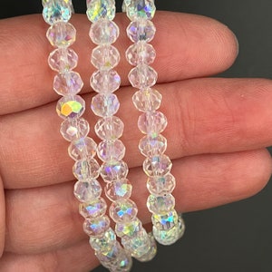 Bracciale elastico in cristallo (set da 3)
