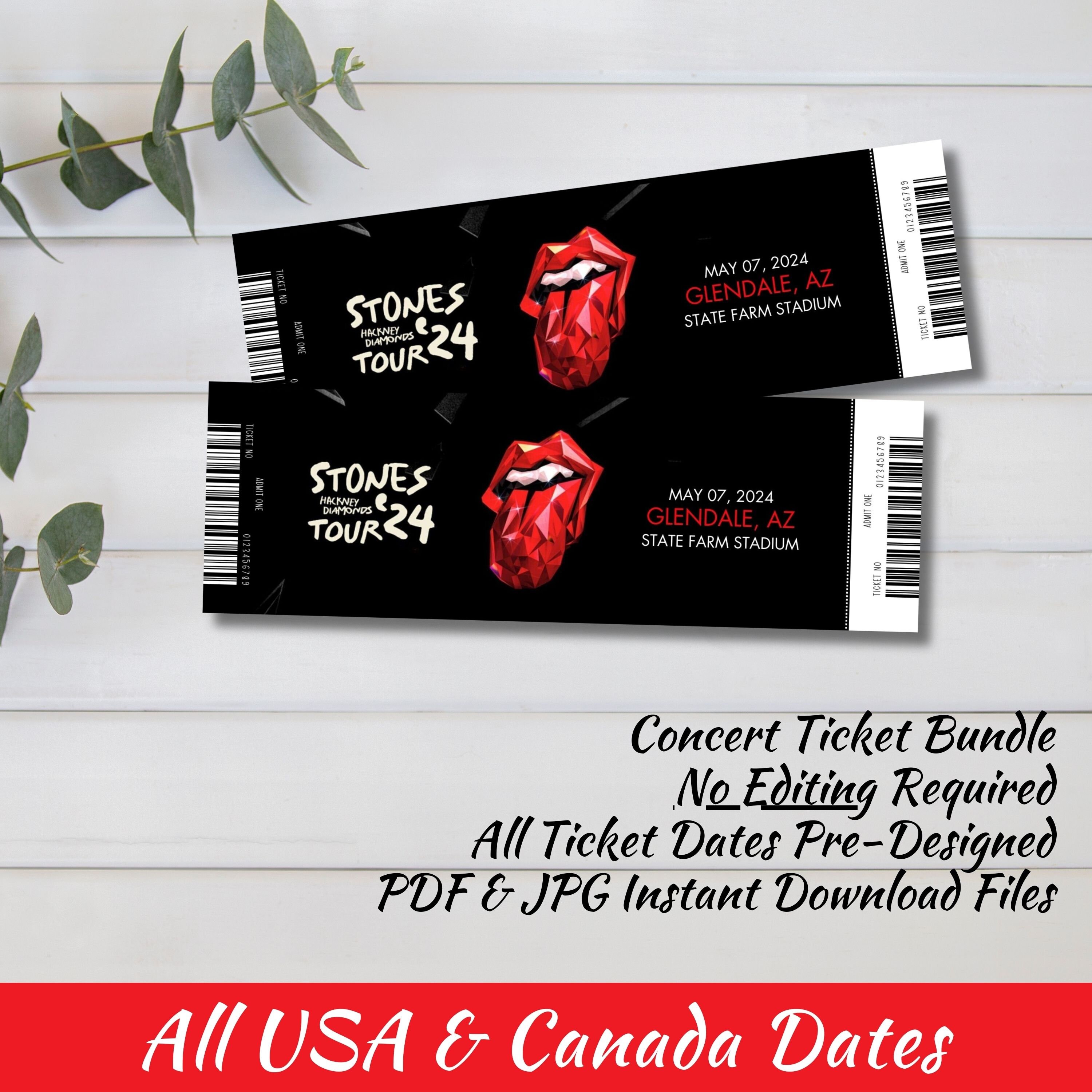 Rolling Stones Tickets & 2024 Hackney Diamonds Tour Dates