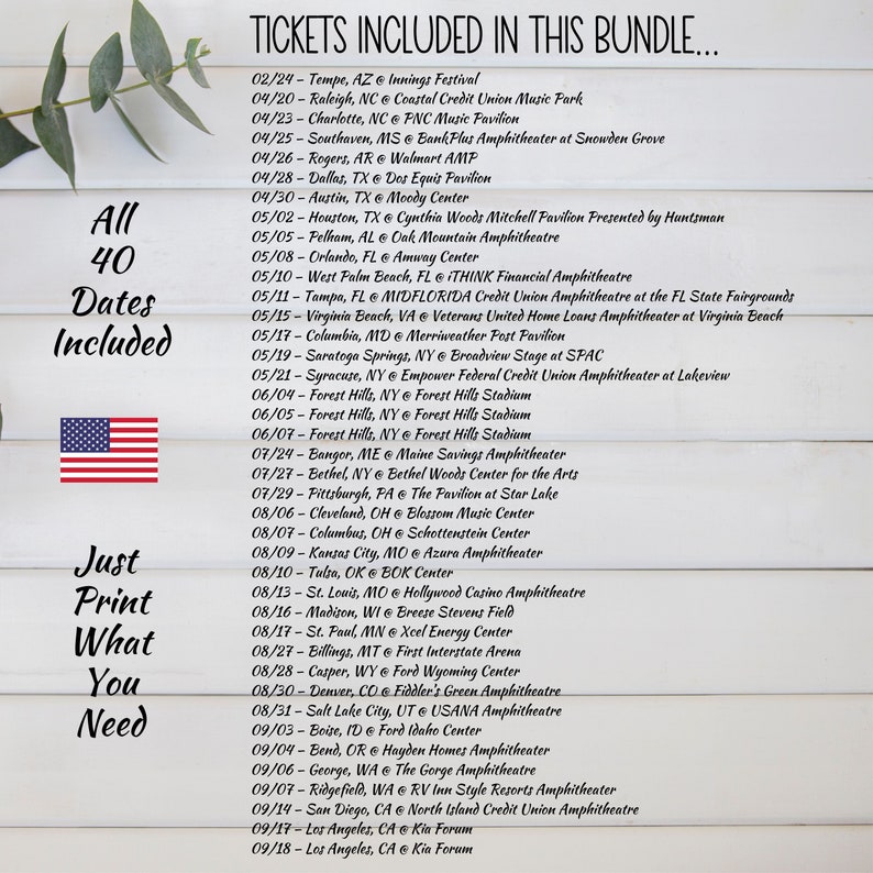 Hozier Unreal Unearth Concert Tour 2025 All USA Dates, Presentation