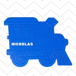 Personalized Train Ice Pack, Custom Name Lunch Box Ice Pack,  Safe Non-Toxic Reusable Ice Pack