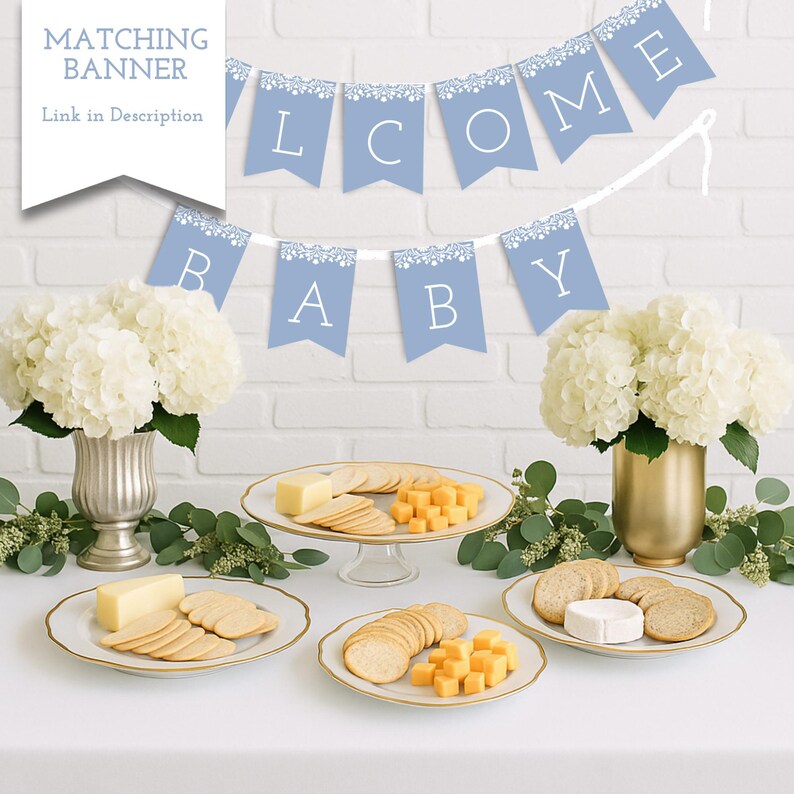 Editable Cielito Lindo Baby Shower Cupcake Toppers Cielito Lindo 