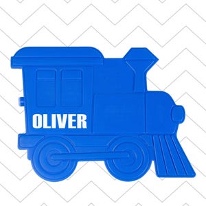 Personalized Train Ice Pack, Custom Name Lunch Box Ice Pack,  Safe Non-Toxic Reusable Ice Pack