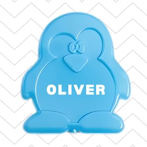 Personalized Penguin Ice Pack, Custom Name Lunch Box Ice Pack,  Safe Non-Toxic Reusable Ice Pack
