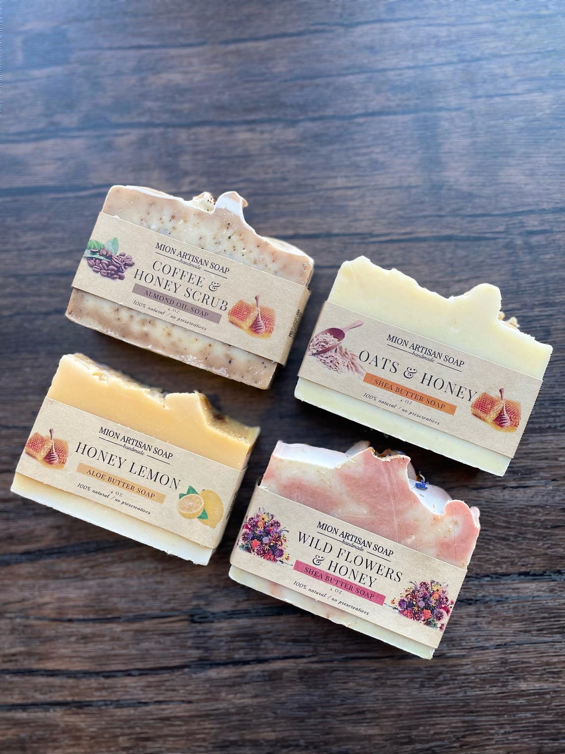 Handmade Artisan Soaps Natural Soap Bars 19 Scents Available Etsy