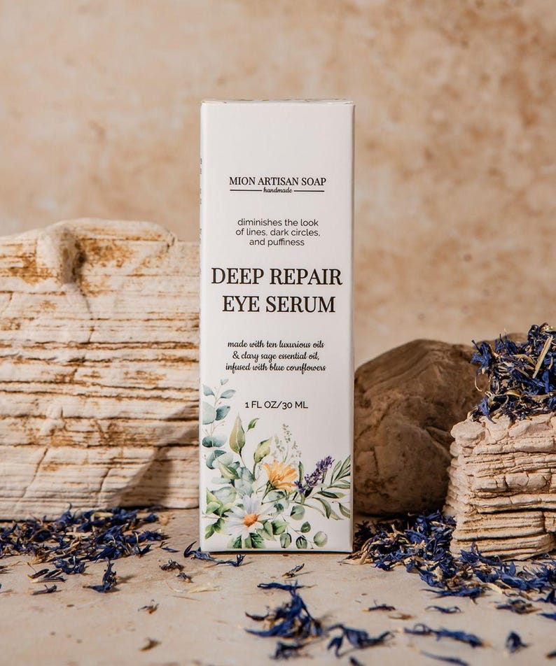 Deep Repair Eye Serum | Infused With Blue Cornflowers image 2