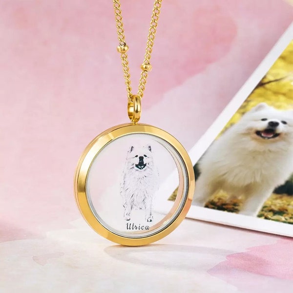 Pet Memorial Locket - Etsy