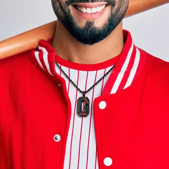 Personalized Baseball Softball Sports Number Necklace With Etsy