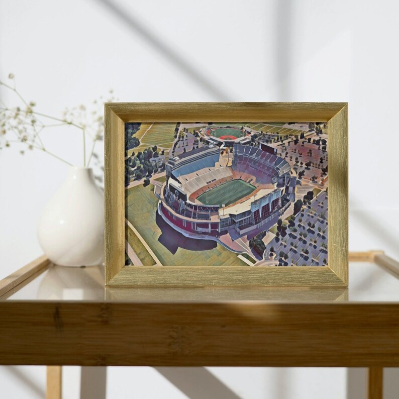 Beaver Stadium, College Football Stadium, Stadium Art, Football Painting, Soccer Fan Gift
