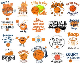 Basketball Bundle svg basketball mom svg files for cricut senior basketball game day shirt hoops png basketball mom shirt digital download.