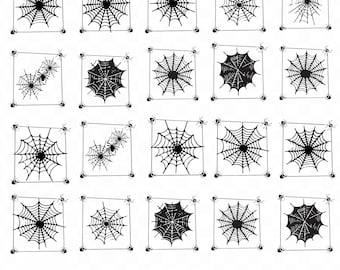 Spider Web svg Bundle, Scary Spider Web svg, Spider Web Silhouette, Spider Web Clipart, Spider Web Cricut, Halloween Spider Web svg, PNG