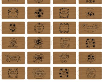 Mom's Kitchen Cutting Board SVG, Mothers Day Charcuterie Svg, Chopping Board, Cutting Board, Laser Engraved Files, Kitchen Decor, PNG