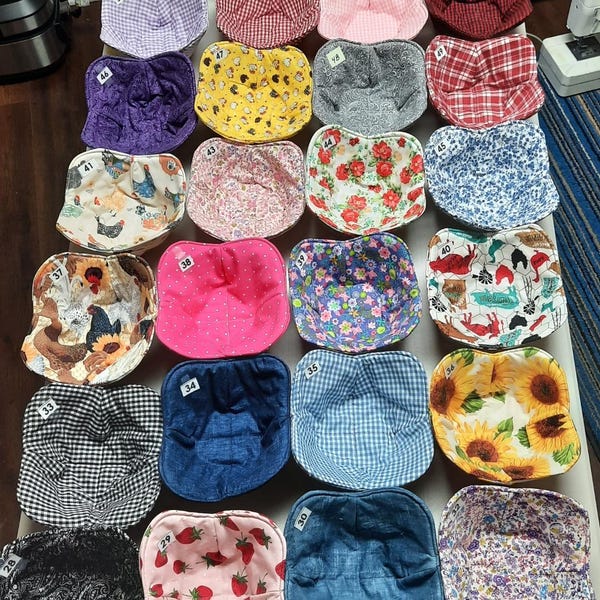 Microwave Bowl Cozy: Bowl Hot Pad - Soup & Ice Cream-Perfect for Birthday-Christmas Gift-Office Co- Worker Gifts