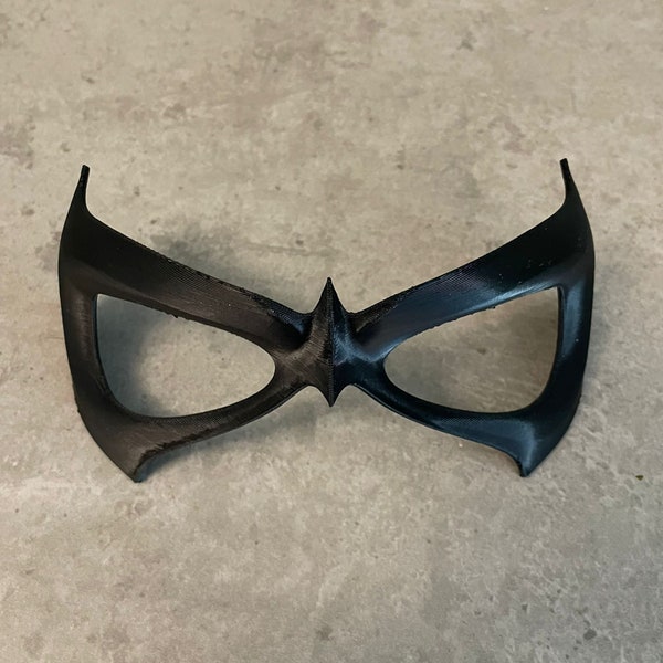 Nightwing mask - LARP cosplay - 3D printed - affordable cheap cosplay
