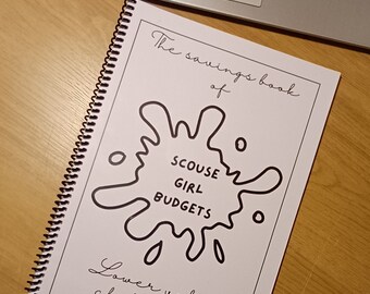 The Book of Lower Value Savings Challenges by Scouse Girl Budgets - Presale Item