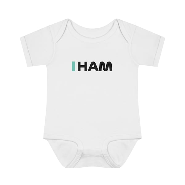 F1 Hamilton Baby - Infant Baby Rib Bodysuit