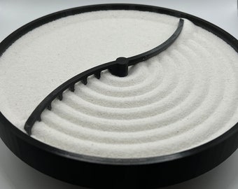 Motorized Zen Garden - Automatic Zen Garden Sand Bowl - Kinetic Art