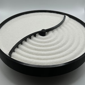 Motorized Zen Garden - Automatic Zen Garden Sand Bowl - Kinetic Art