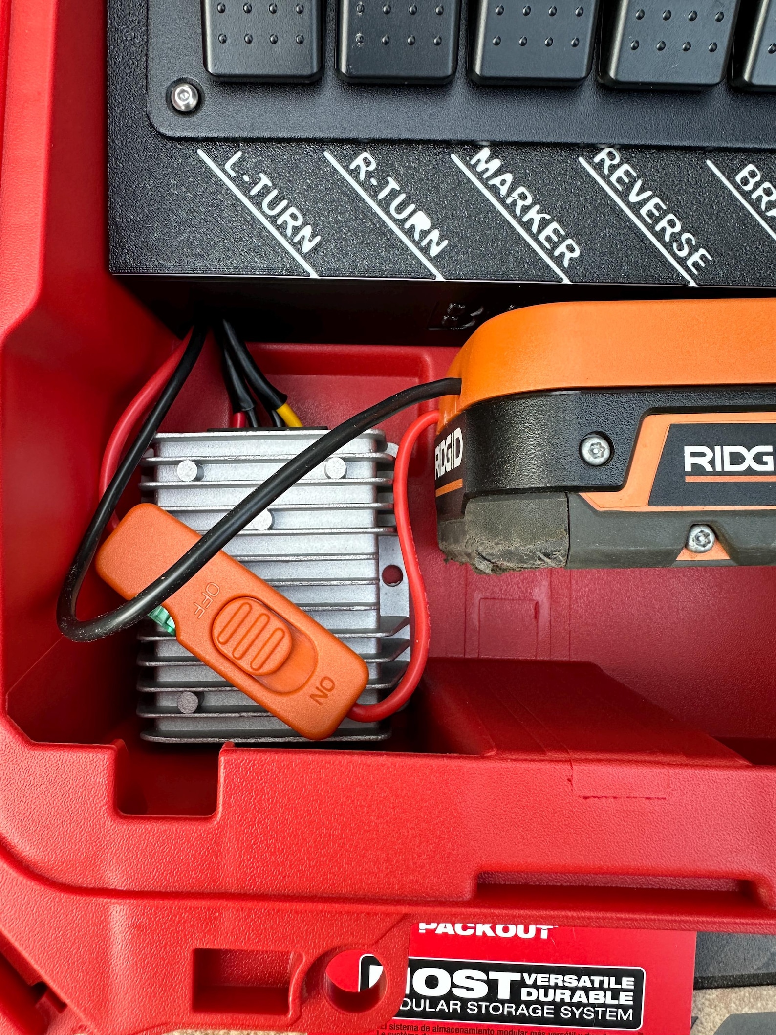 Trailer Light Tester for Ridgid 18V Battery, 7 Pin Trailer Light Tester ...