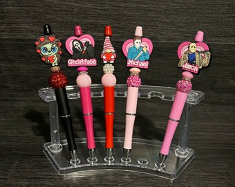 Beaded pens valentines pen