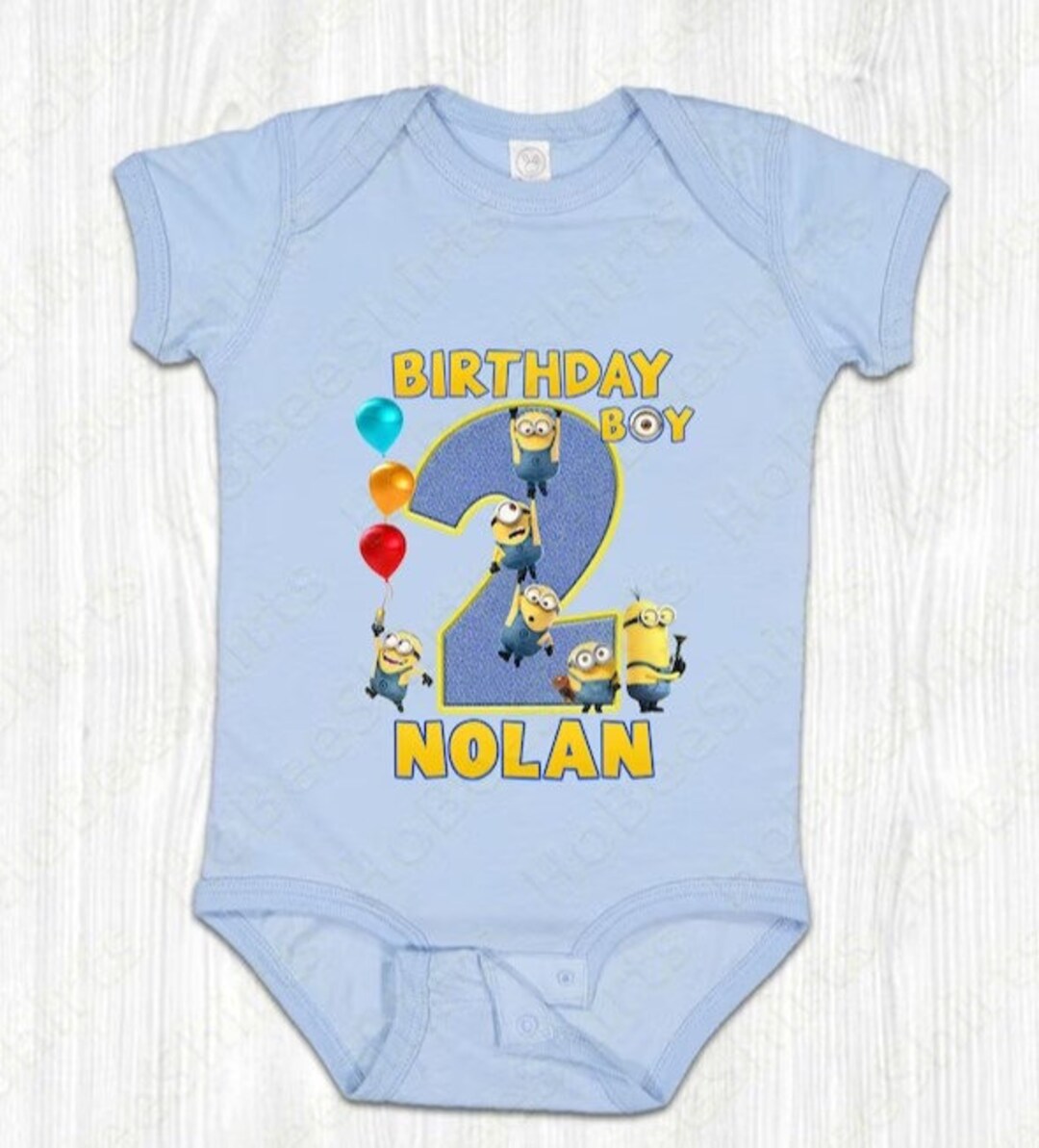 Minions Birthday Shirt Custom Minions Shirt Minions Birthday Etsy