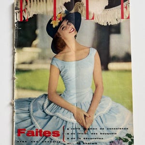 Old Elle Magazines - Etsy