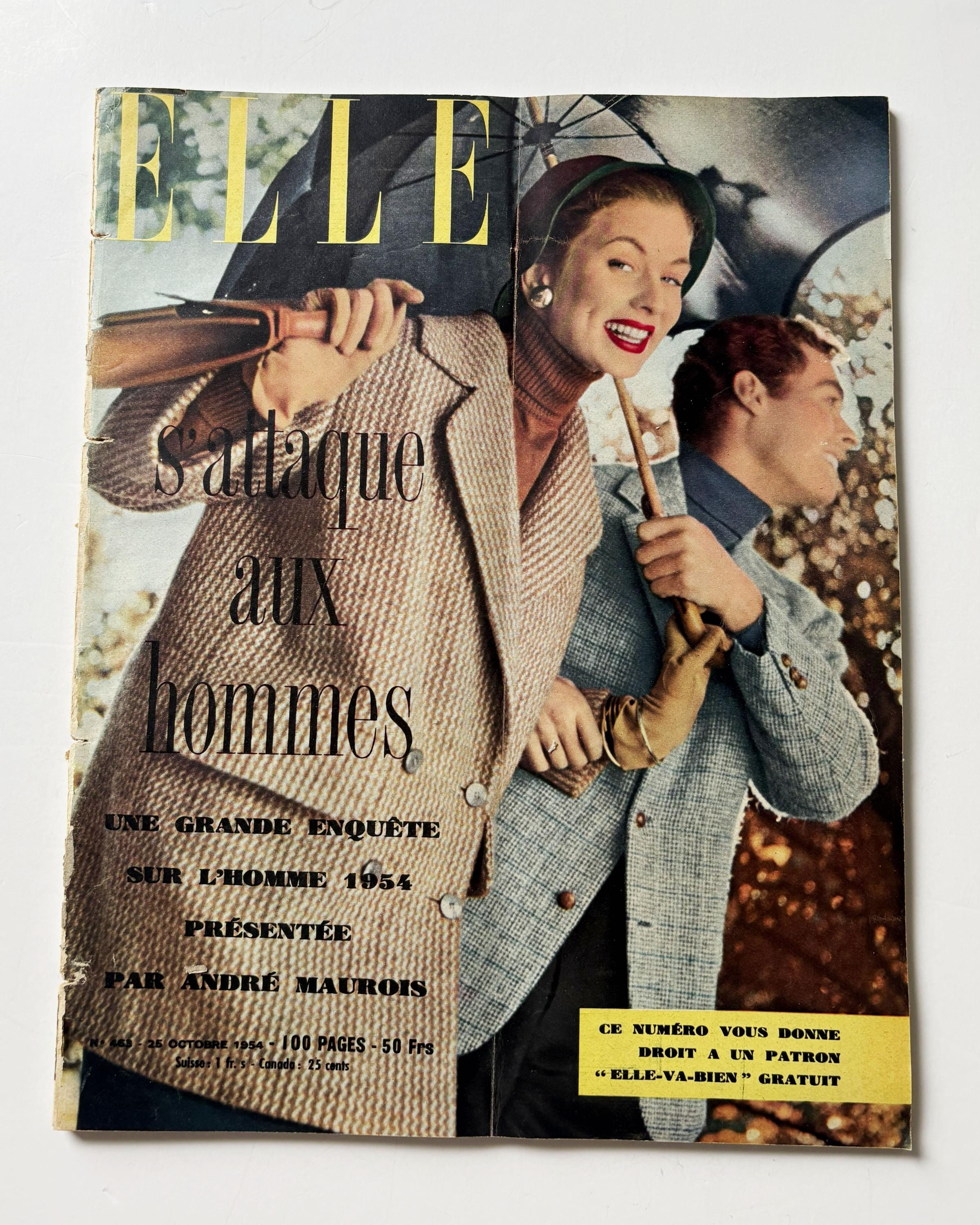 Old Elle Magazines - Etsy