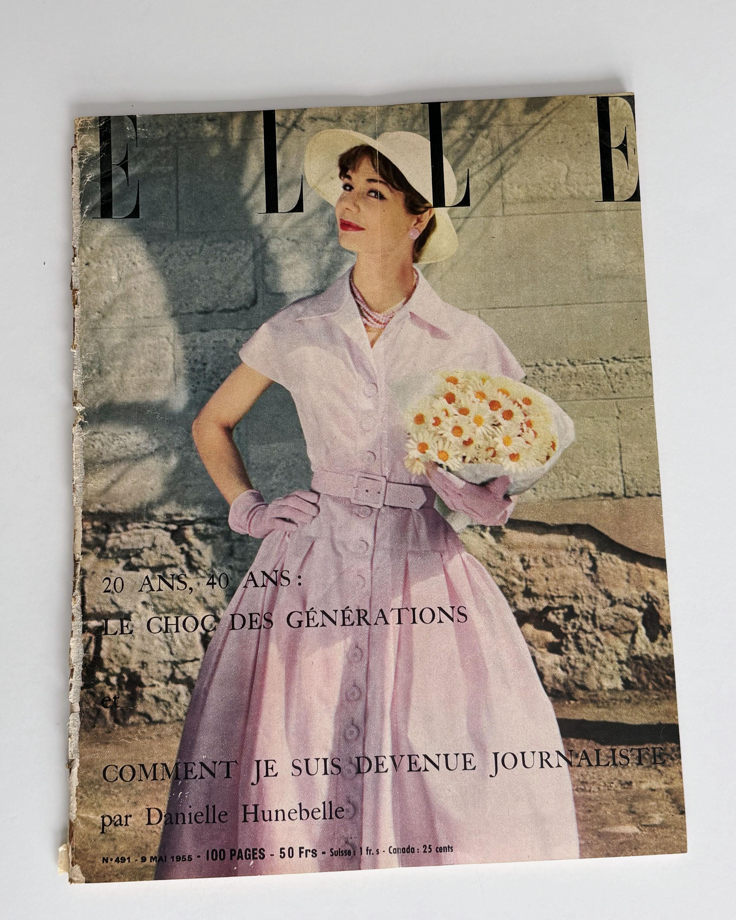1950s Elle Magazine - Etsy