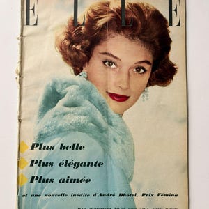 ELLE 米国版 1996年9月号 ヴィンテージ雑誌 Old Elle Magazines - Etsy