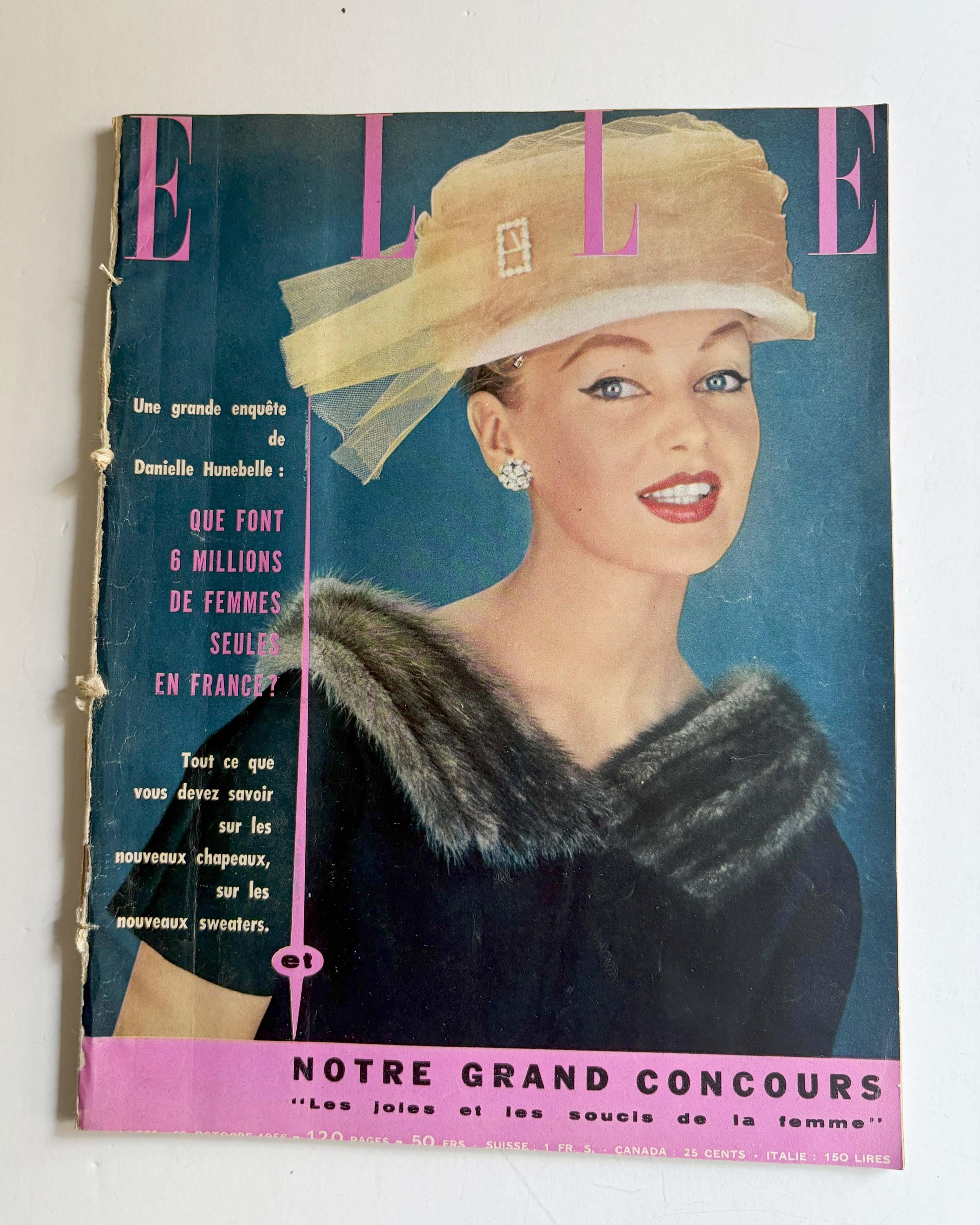 1950s Elle Magazine - Etsy