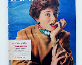 Elle French 1 de enero de 1965 no 994 Francia Extranjero Original