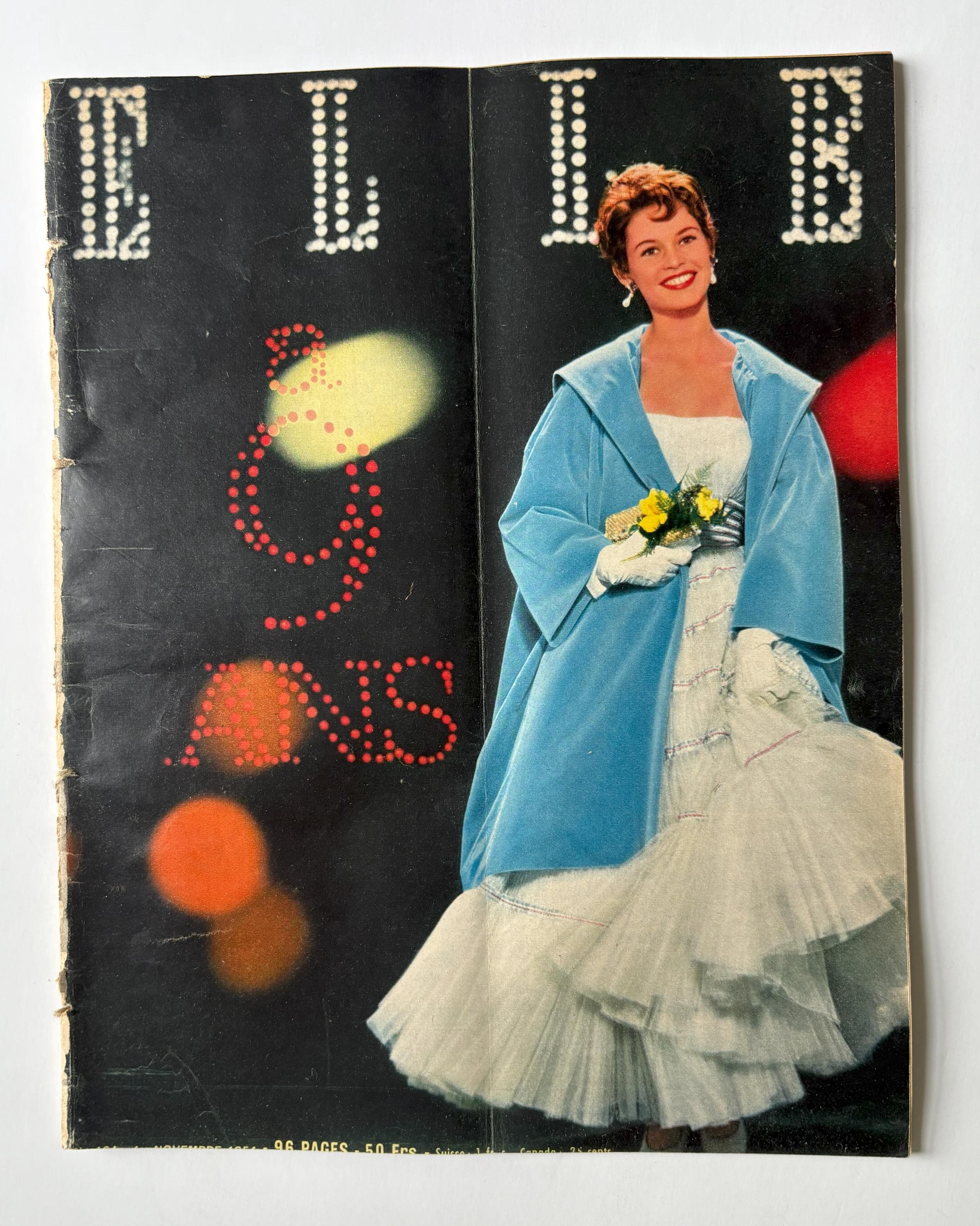 仏語版雑誌 ELLE magazine 16冊セット 1950年代　古書 1950s Elle Magazine - Etsy