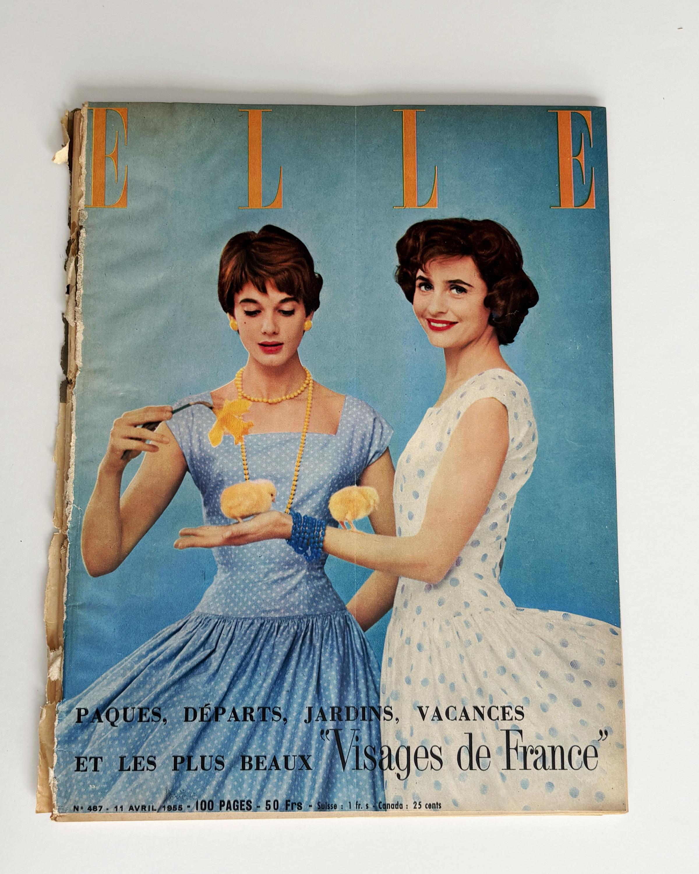 1950s Elle Magazine - Etsy