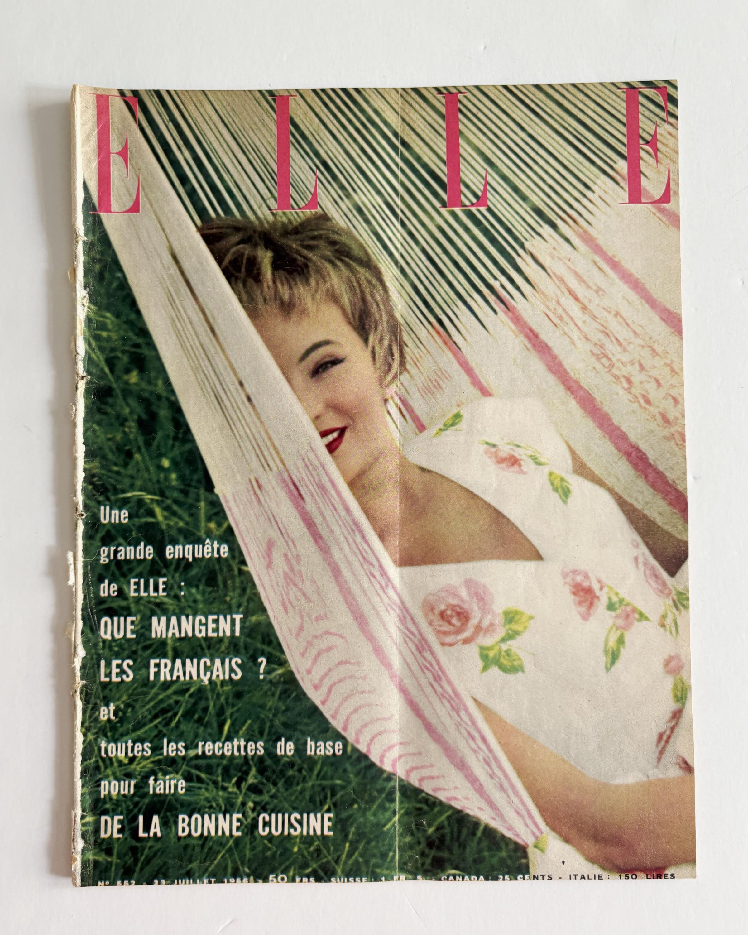 Old Elle Magazines - Etsy