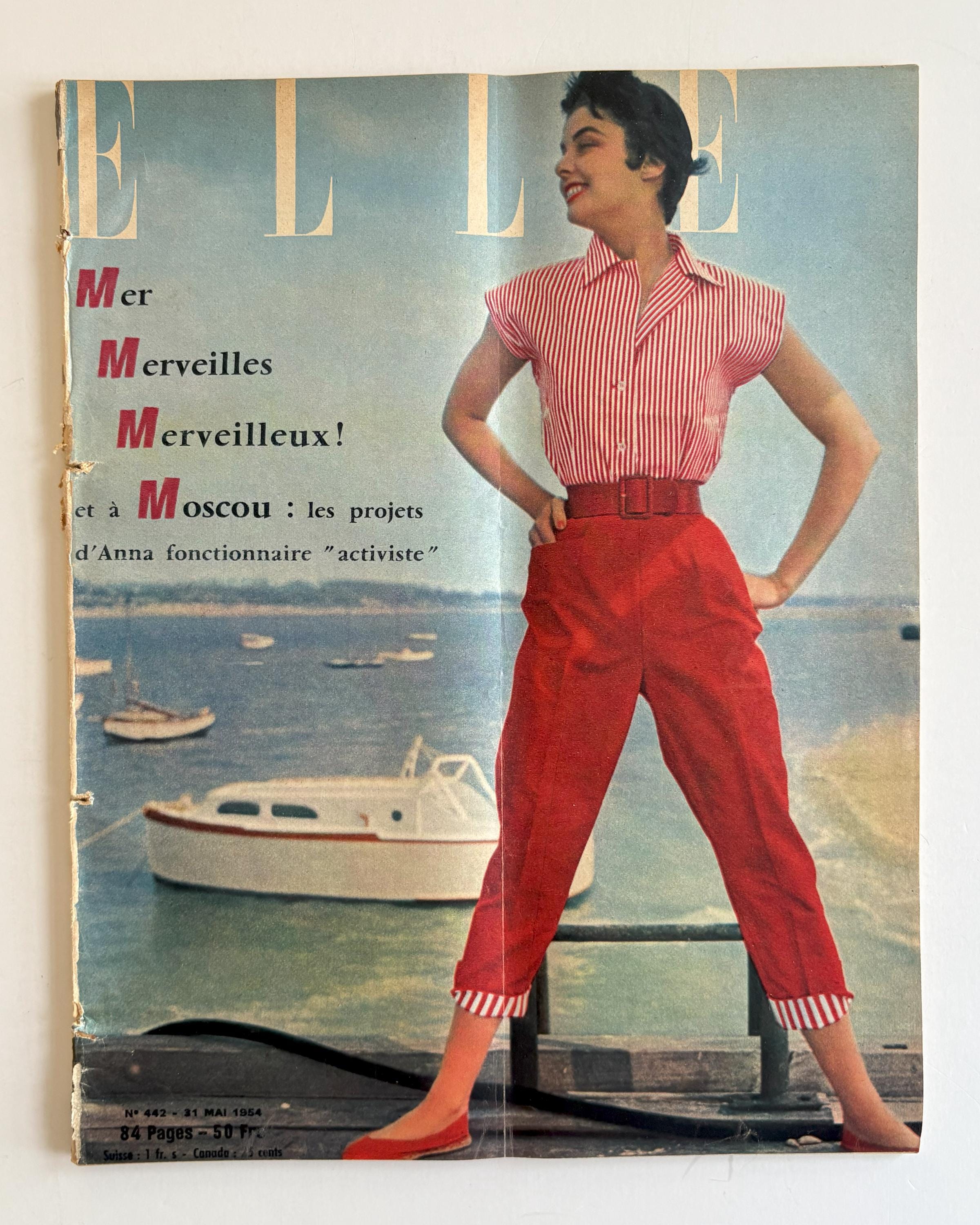 1950s Elle Magazine - Etsy