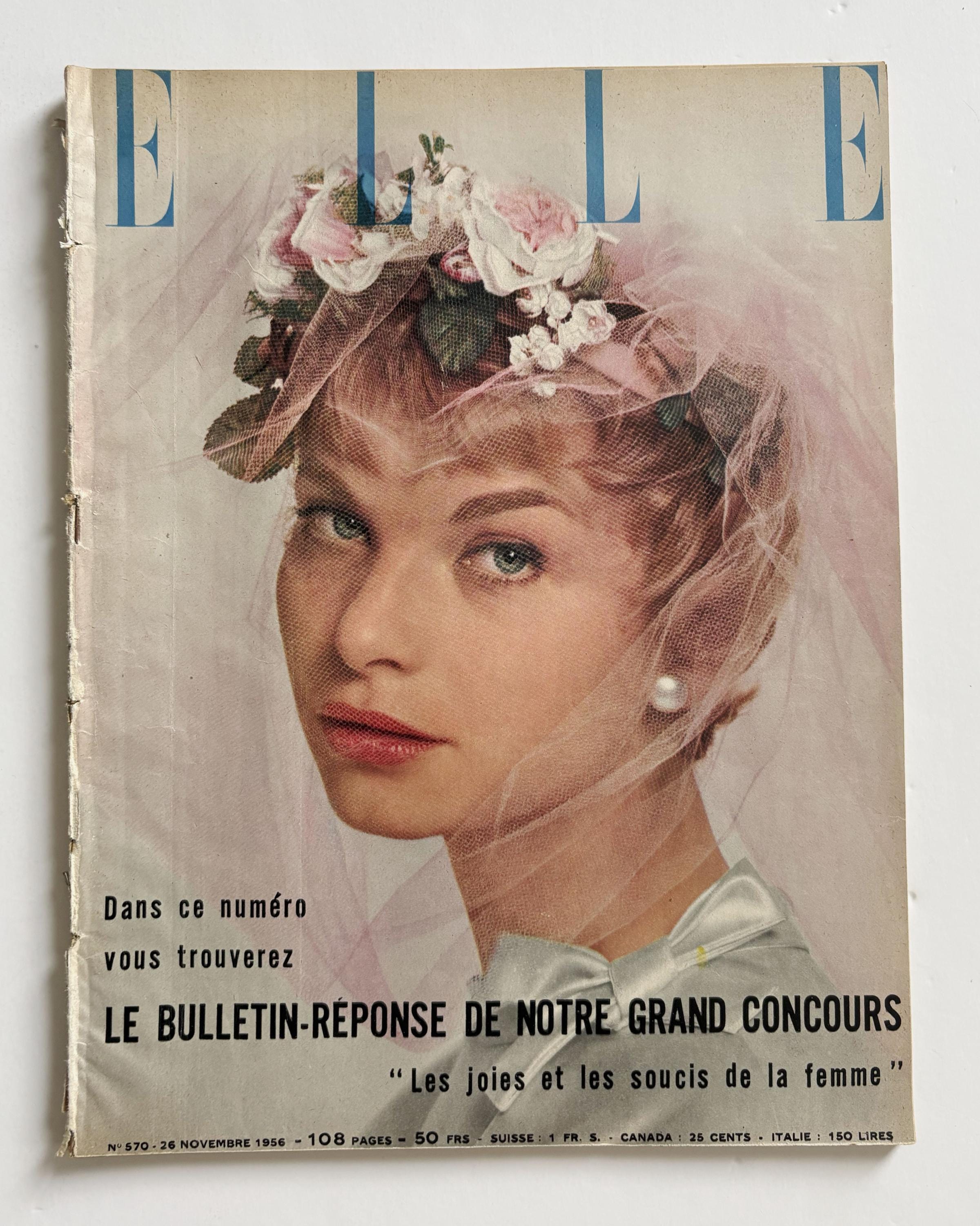 Old Elle Magazines - Etsy