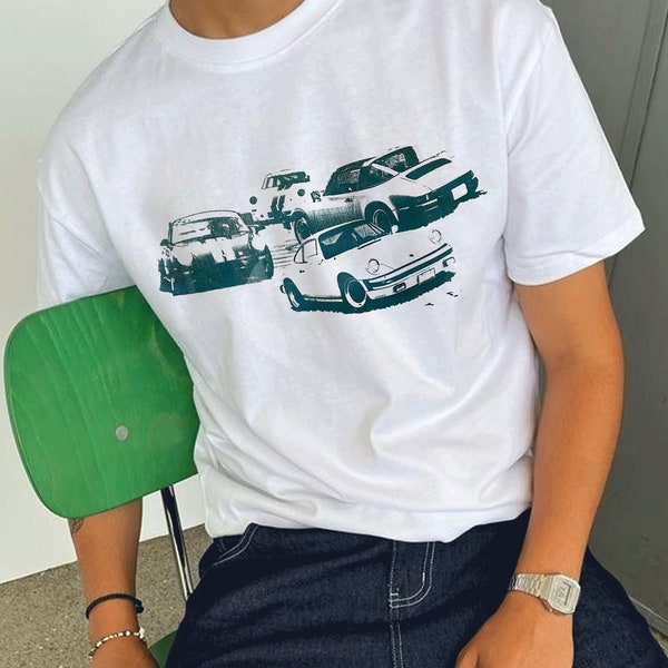 911 Oldtimer Retro Vintage Graphic Tee, Camicia unisex Comfort Colors, T-shirt unisex per auto d'epoca, Oldtimer, regalo per gli appassionati di auto