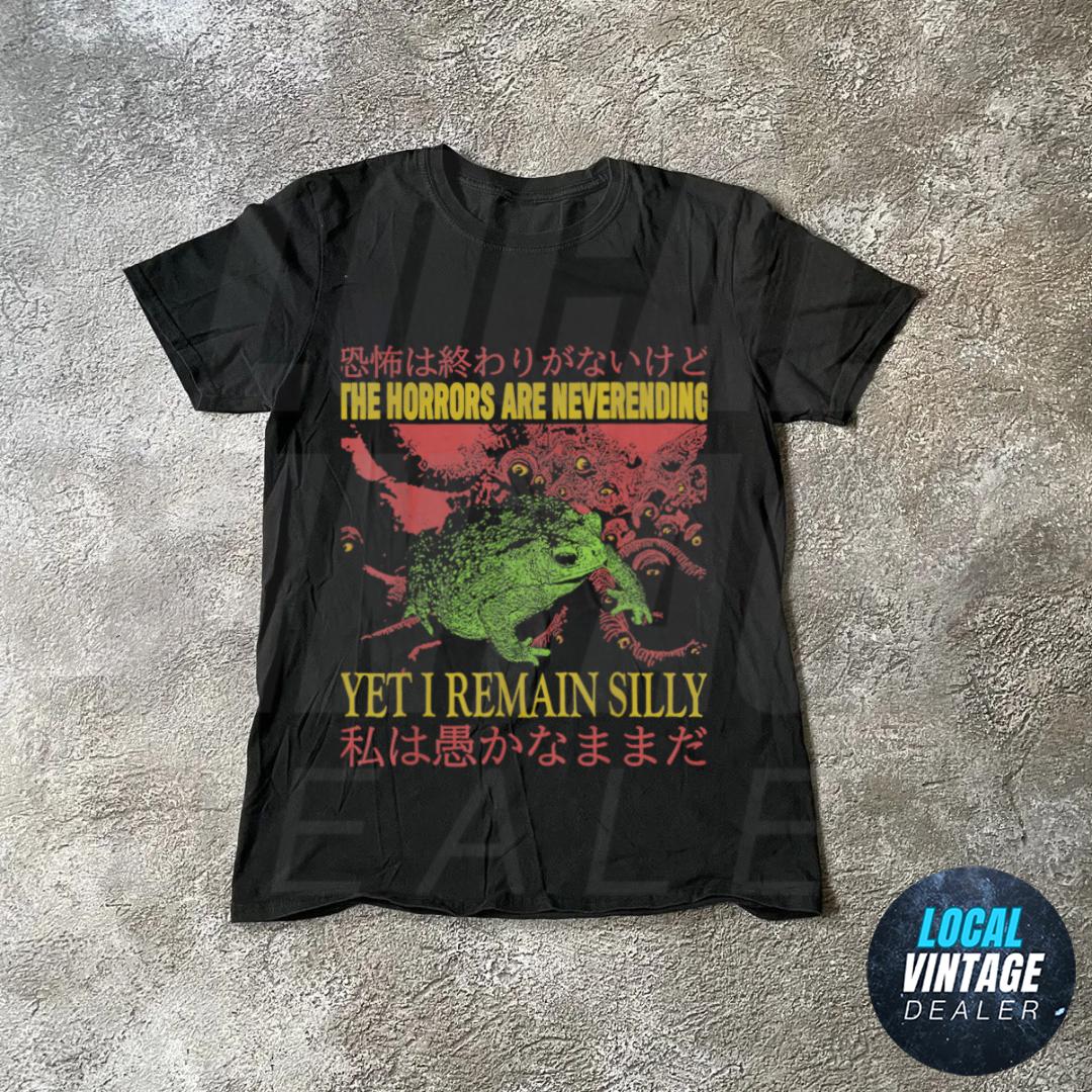Vintage The Horrors Are Never Ending Frog Frog Horror Tank Tops Sold By