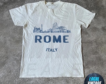 Eenvoudig Rome reisshirt, T-shirt Rome vakantiecadeau, vakantiecadeau Rome Italië, shirt Italië reiscadeau, shirt Rome, cadeau Rome