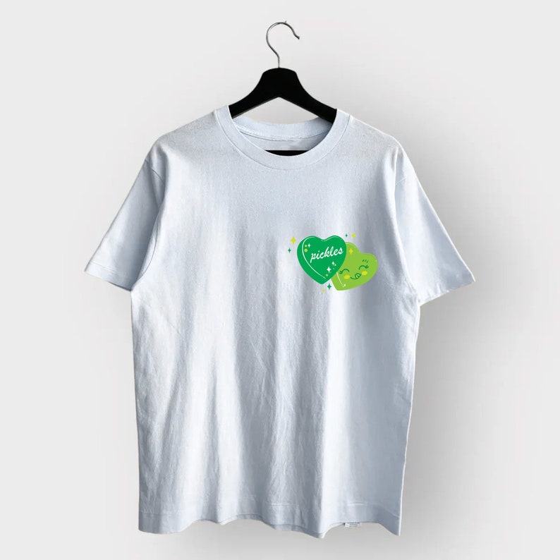 Vintage Pickles Design 90s T-Shirt, Retro Pickle Graphic Shirt, Pickle Lovers Shirt, Y2k Aesthetic Shirt, Oversized Unisex Shirt, 2000s Tee image 3