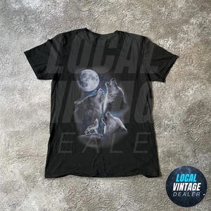 Alpha Wolf Vintage 90s T-Shirt, Retro Meme Tee, Grunge Clothing Aesthetic, Emo Silly Wolf Graphic Shirt, Alpha Wolf, wolf lovers T-Shirt