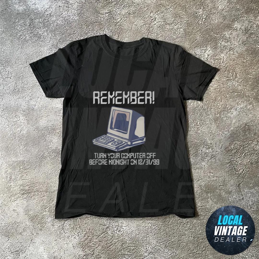90s USA製 MASSEGE Tシャツ PC オタク コンピュータ パソコン