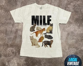 Mann Ich liebe Felines Katze Meme Shirt, lustiges Meme T-Shirt, seltsame Shirts, trendige lustige Shirts, 90er Jahre Grafik-T-Shirt, Katzenliebhaber Shirt, Knebel-Shirt